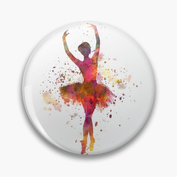 Item preview, Ballet Dancer Watercolor painting designed and sold by Halalolo.