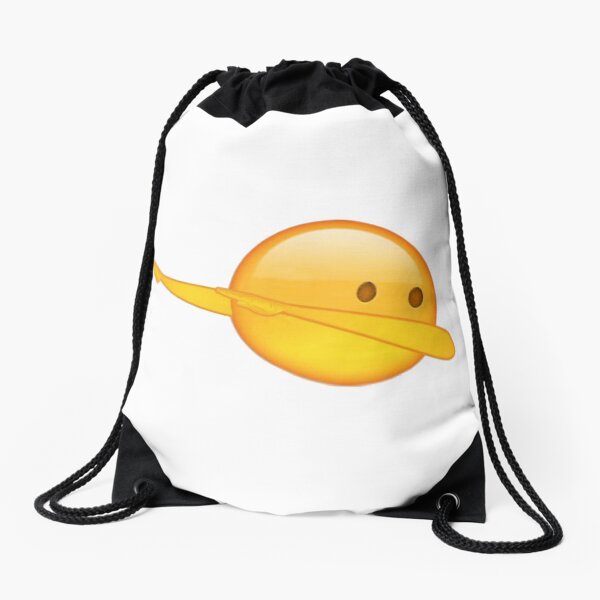 Dab Emoji Drawstring Bag