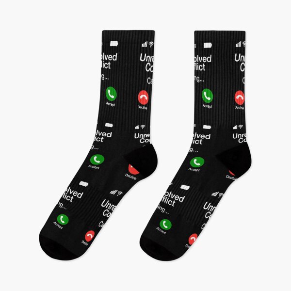 Item preview, Unresolved Conflict Calling - Funny Psychology Phone designed and sold by CanadianUnicorn.