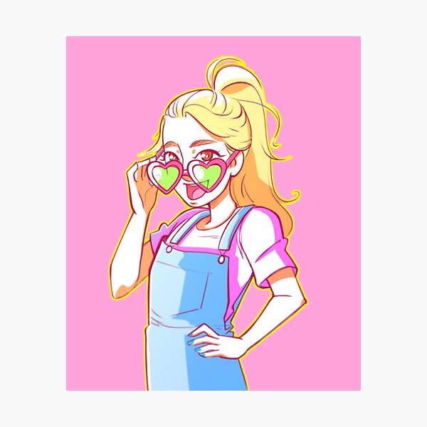 ITZY KPOP ICY Yuna ILUSTRACIÓN Lámina fotográfica