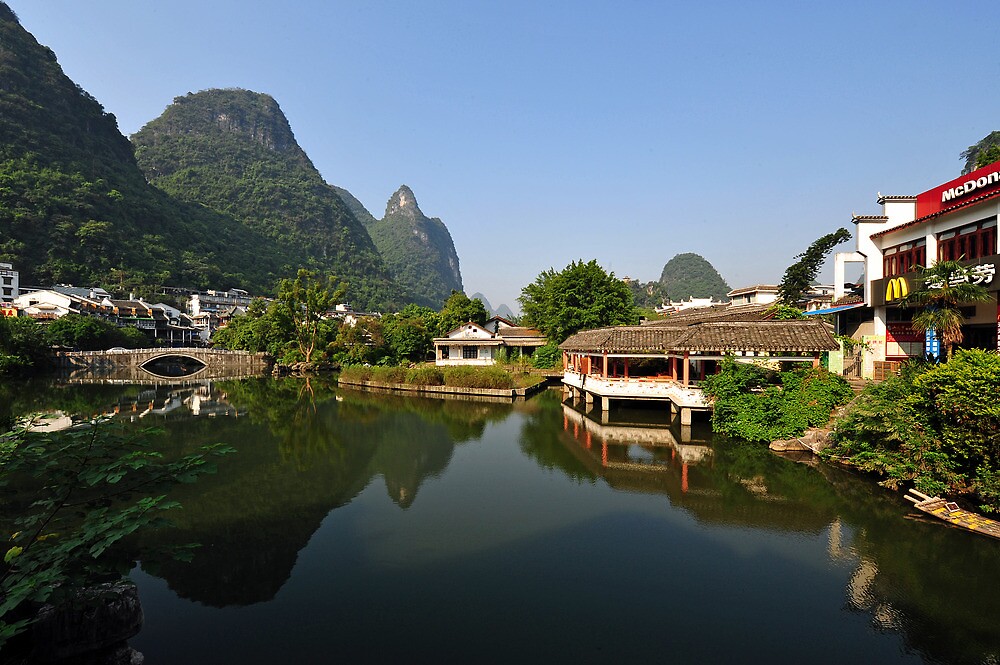 "Little Town Of Yangshuo, China." by Ralph de Zilva ...