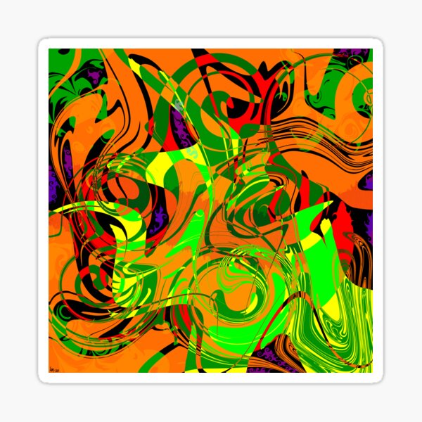 Festival in Motion Sticker