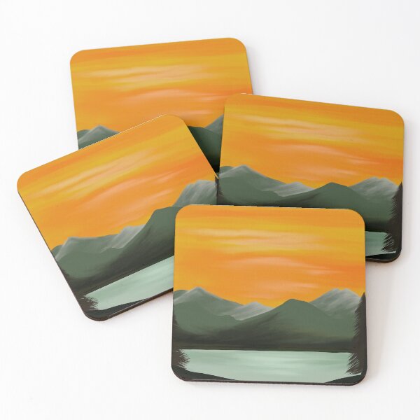 Item preview, Puesta de sol sobre las montañas designed and sold by Diane Hunter Art.