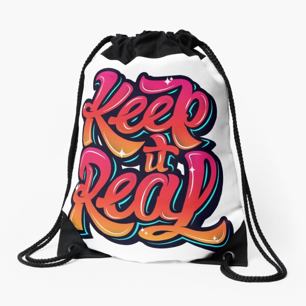 Item preview, KEEP IT REAL T-SHIRT designed and sold by Kabella-.