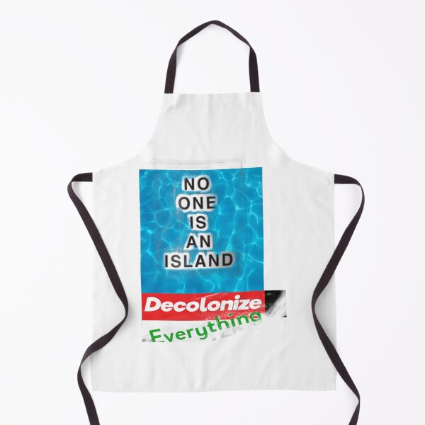 Item preview, No one is an island decolonize everything designed and sold by RecordRabbit.