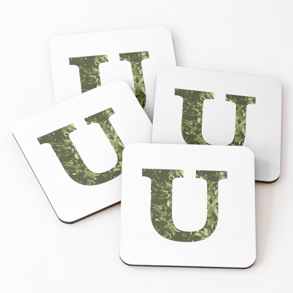 Item preview, a alphabet letter U monogram designed and sold by patternsplus.