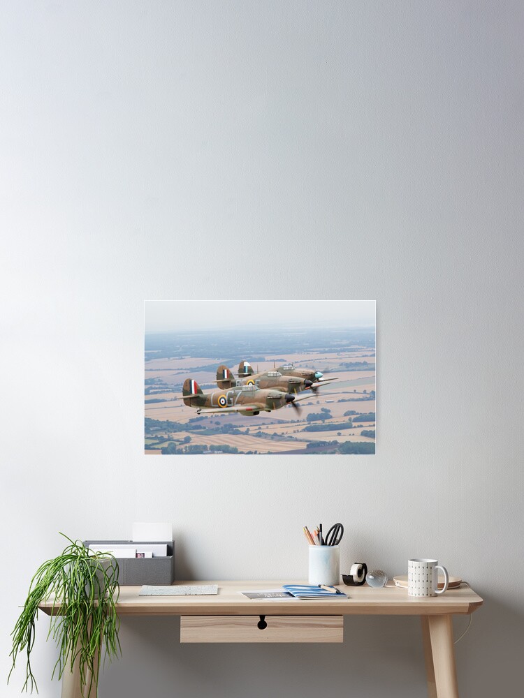 Thumbnail 2 of 3, Poster, Hurricane over Kent designed and sold by Riv1.