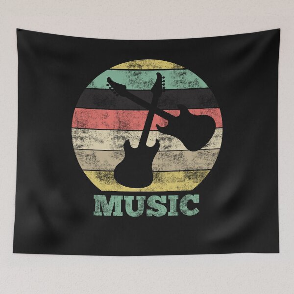 Item preview, Music guitar retro vintage designed and sold by Imutobi.