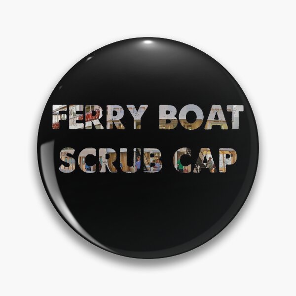 Item preview, Ferry Boat Scrub Cap designed and sold by Kathrine2302.