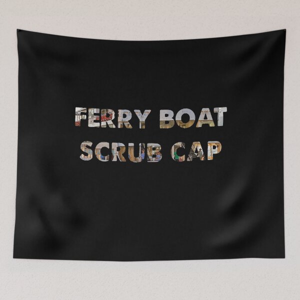 Item preview, Ferry Boat Scrub Cap designed and sold by Kathrine2302.