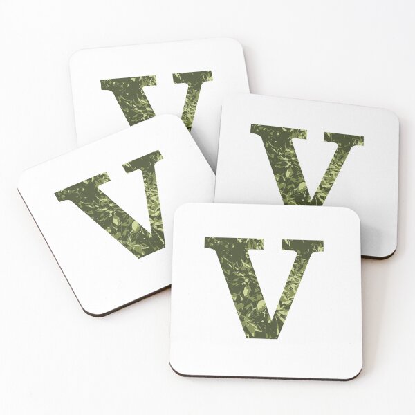 Item preview, a alphabet letter V monogram designed and sold by patternsplus.