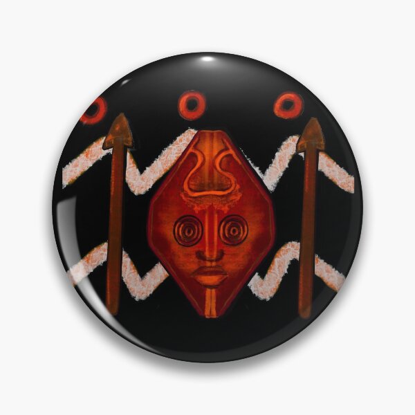 Item preview, Tribal warrior spear and shield ethnic cultural design ii designed and sold by Artonmytee.
