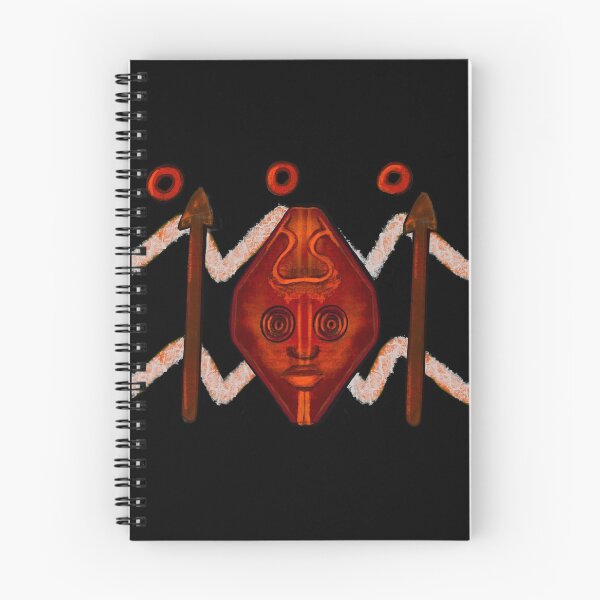 Item preview, Tribal warrior spear and shield ethnic cultural design ii designed and sold by Artonmytee.