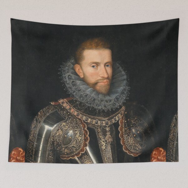 Item preview, Habsburg Royal vintage painting designed and sold by Vintage Designs +.