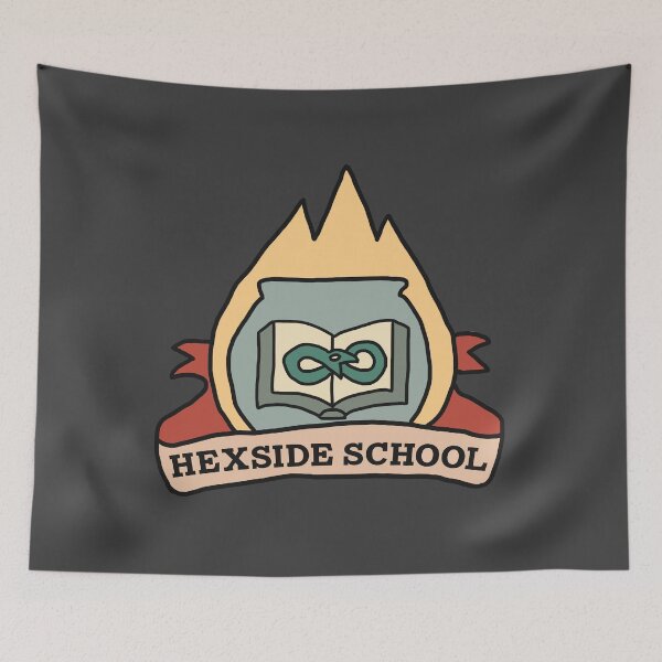 Item preview, The Owl House - Hexside School Logo designed and sold by metalbeifong.