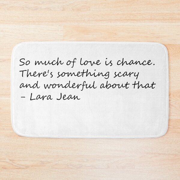 Item preview, quote by Lara jean designed and sold by purplewings03.