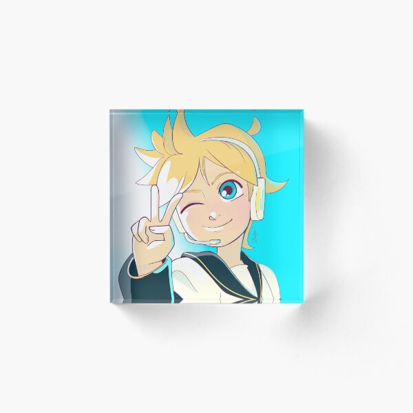 Len Kagamine Bloque acrílico