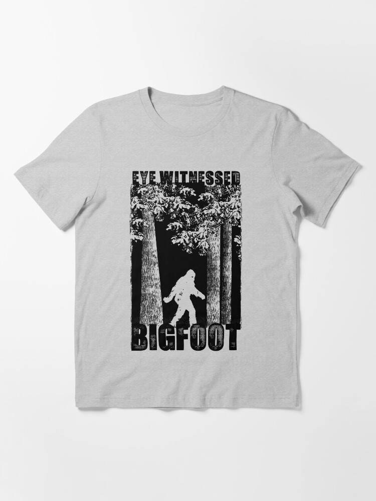Alternate view of Eye Witnessed Bigfoot Essential T-Shirt