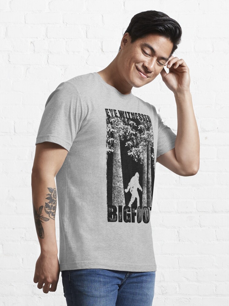 Alternate view of Eye Witnessed Bigfoot Essential T-Shirt