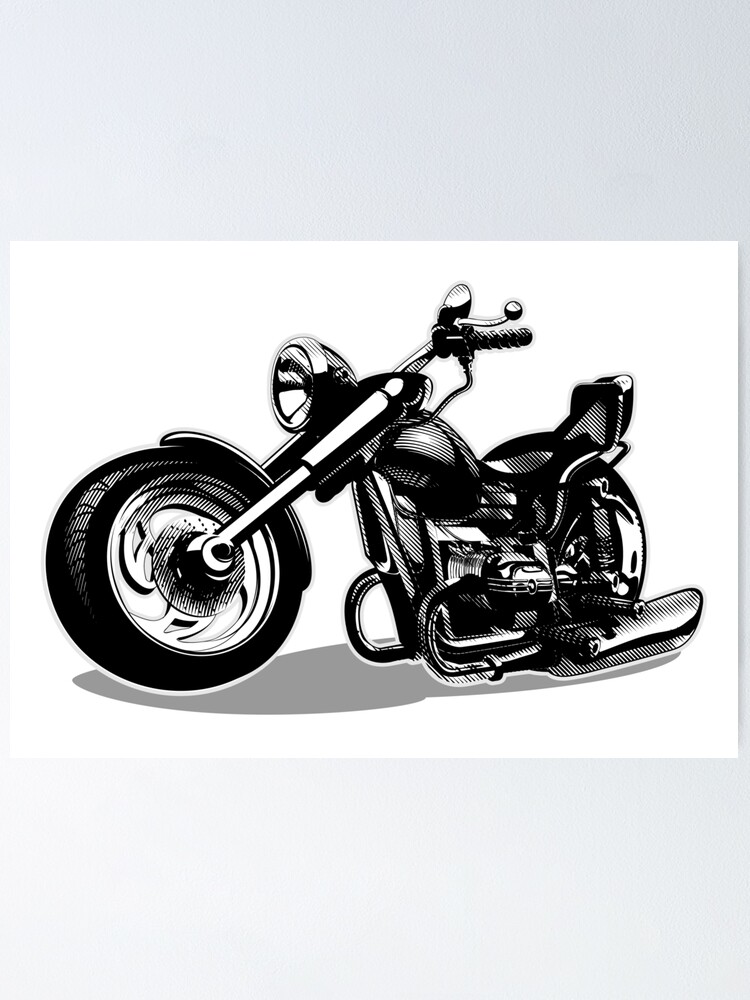 Cartoon Motorbike Cartoon Motorbike