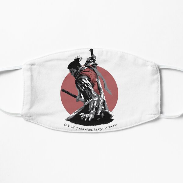 Sekiro: Shadows Die Twice Mascarilla plana