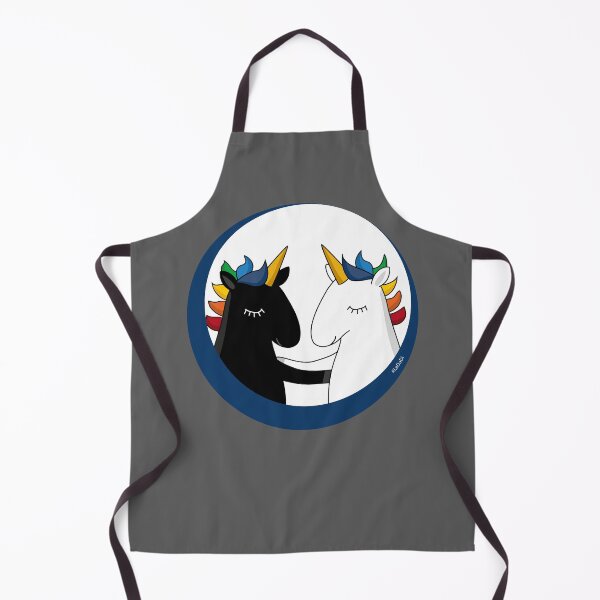 Item preview, black & white unicorn friends designed and sold by LaDaDi.