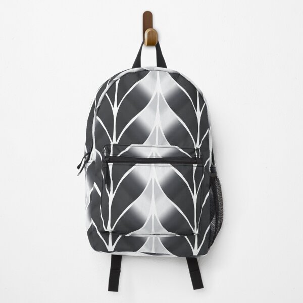 Item preview, Black White Leaf Pattern designed and sold by Looly Elzayat.