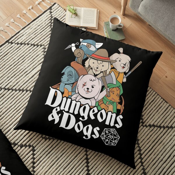 DUNGEON DOGS Floor Pillow