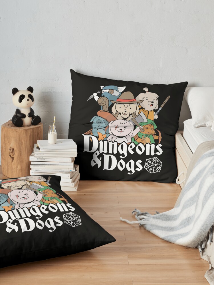 Alternate view of DUNGEON DOGS Floor Pillow