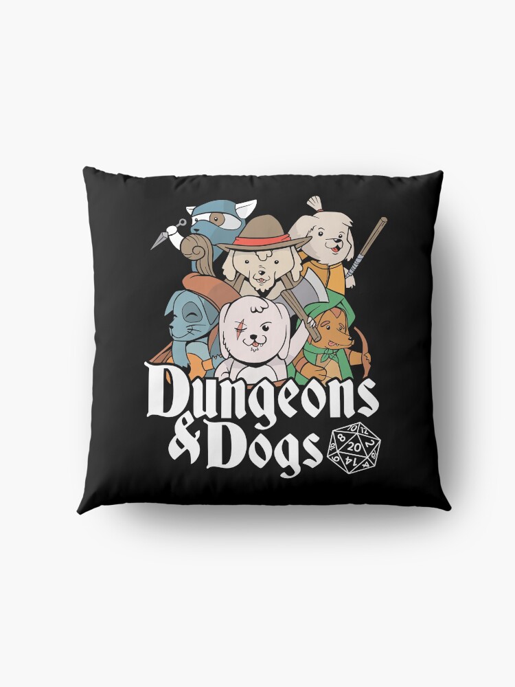 Alternate view of DUNGEON DOGS Floor Pillow
