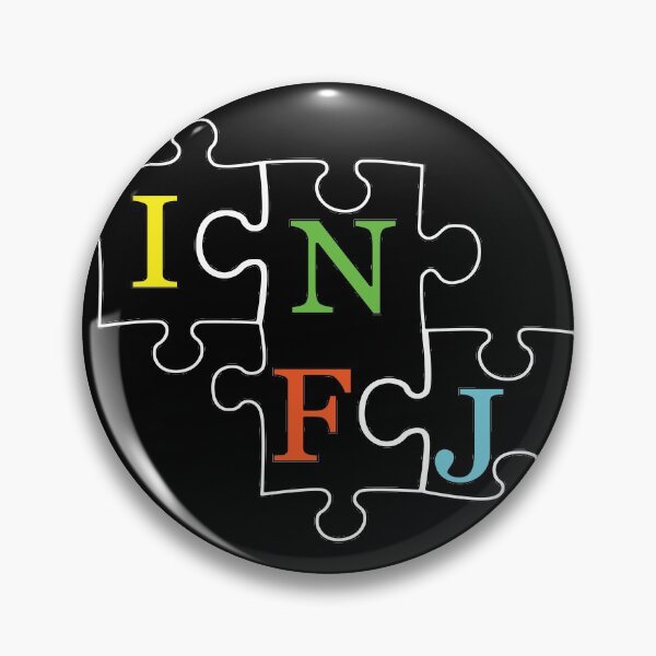 Item preview, INFJ Puzzle - Typography Design designed and sold by art-by-shadab.