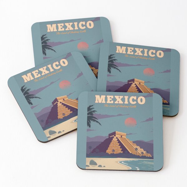 Item preview, MEXICO - The Land Of Shaking Earth  designed and sold by art-lovers.