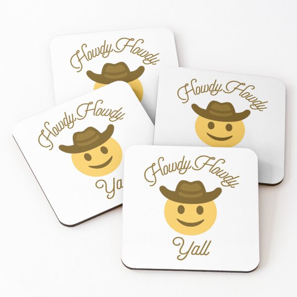 Item preview, howdy howdy yall for cowboys and cowgirls designed and sold by amr badawy.