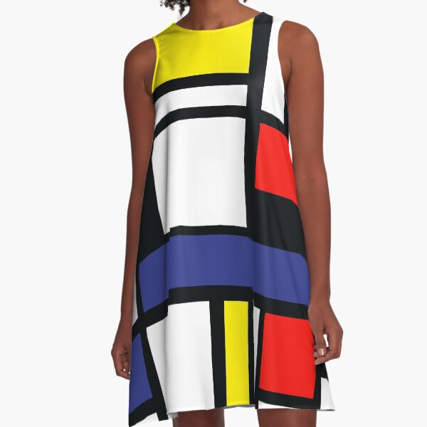 Mondrian by Gana A-Line Dress