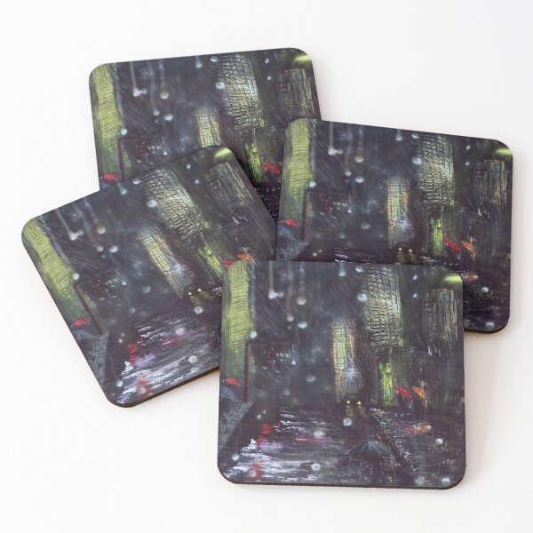 Item preview, Rainy Night Metropolis designed and sold by PhilipHarvey.
