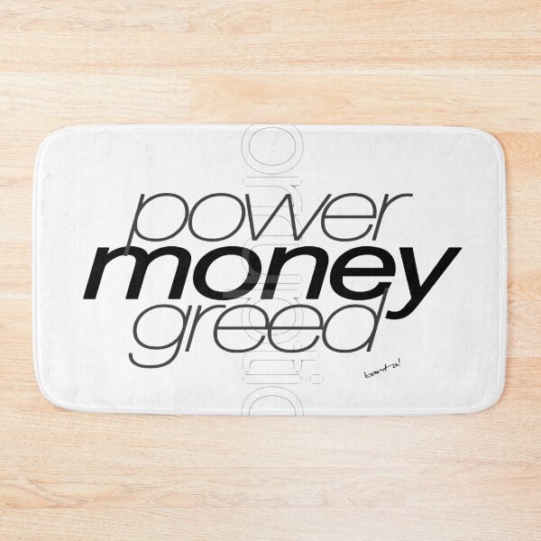 Item preview, Money Power Greed designed and sold by Banta.