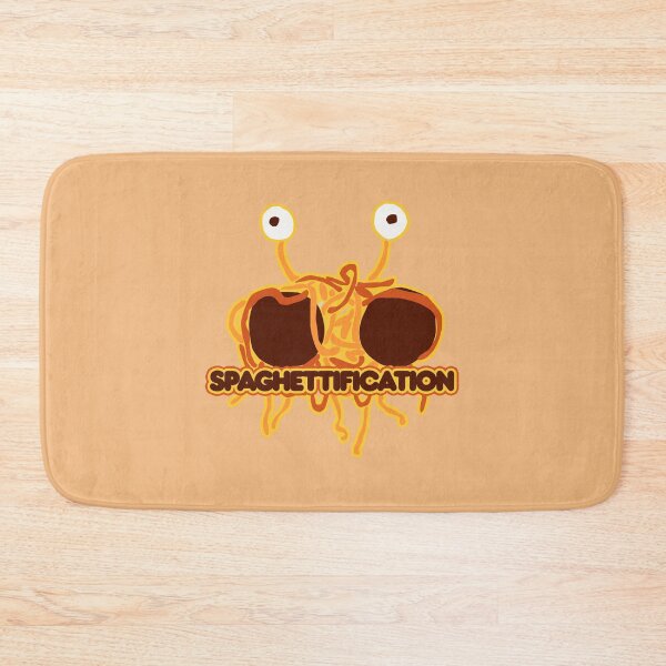 Item preview, Spaghettification FSM atheist humor  designed and sold by FrictionMaxxing.