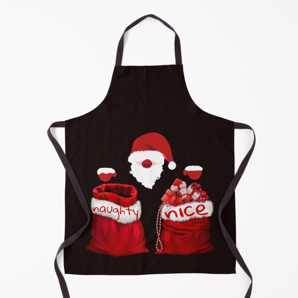 Item preview, naughty and nice santa sacks designed and sold by doctors-apparel.