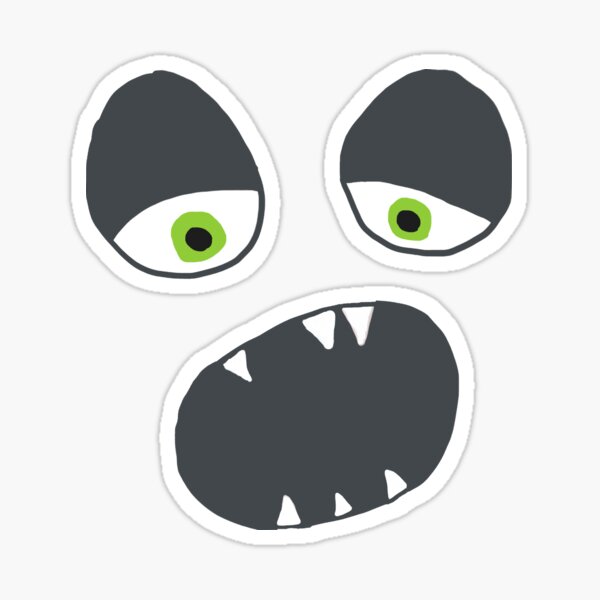 Ghost Face Stickers Redbubble - roblox ghostface killers song id