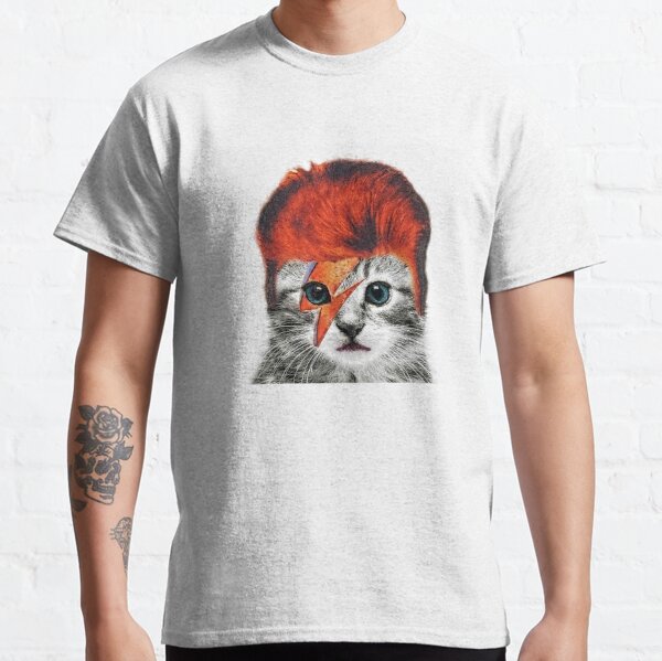 david bowie cat shirt