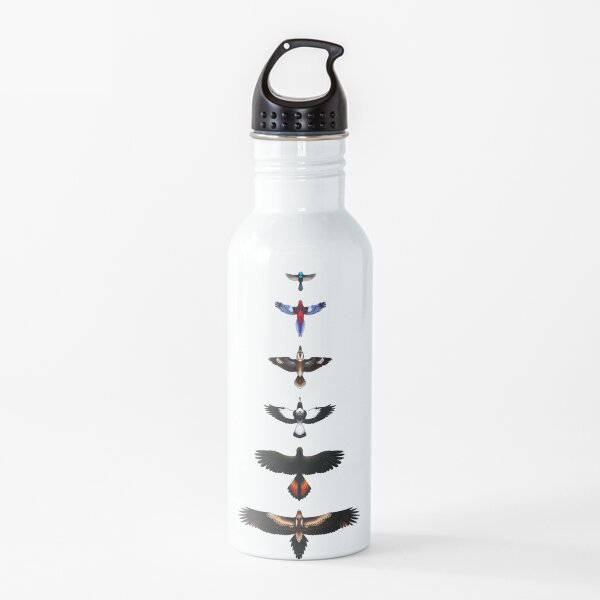 Australian Birds - Illustrated Water Bottle