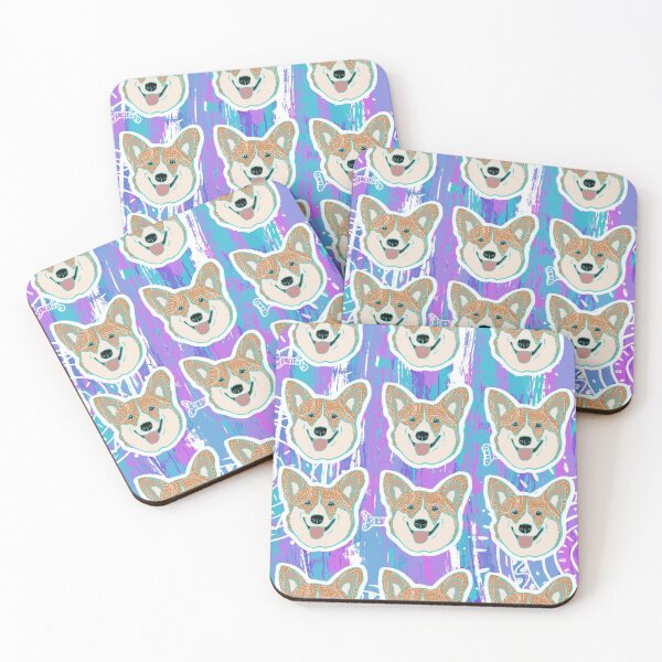 Item preview, Corgi pattern  designed and sold by paumakesmagic.