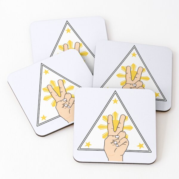 Item preview, PEACE 3 STARS AND A SUN FILIPINO designed and sold by aydapadi.