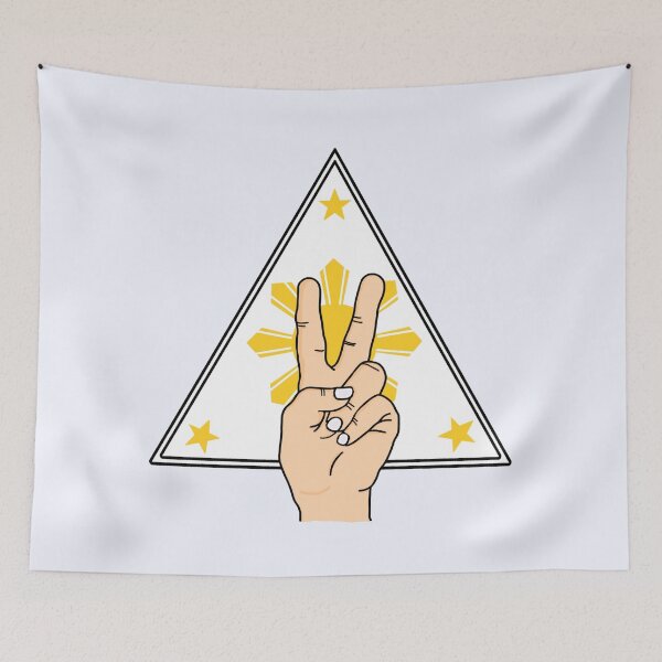 Item preview, PEACE 3 STARS AND A SUN FILIPINO designed and sold by aydapadi.