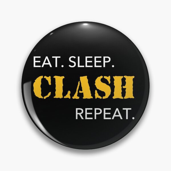 Item preview, Gaming Clan: Eat Sleep Clash Repeat Clash on designed and sold by JukeLox.