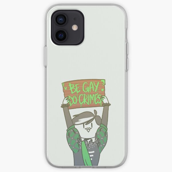 be gay do crimes iPhone Soft Case