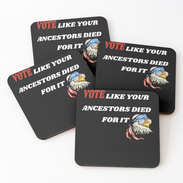 Item preview, Vote Like Your Ancestors Died For It - American Eagly Gift Idea designed and sold by Run to Creations.