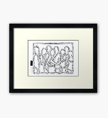 Through The Viewfinder. Framed Print