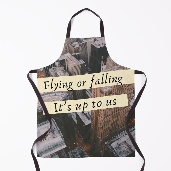 Item preview, Flying or falling it’s up to us designed and sold by PositiveImpulse.