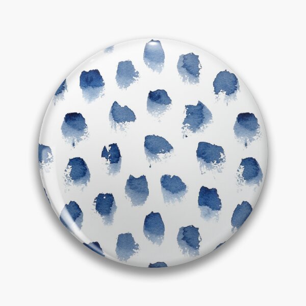 Item preview, Cute blue brush strokes pattern designed and sold by bubblediva.